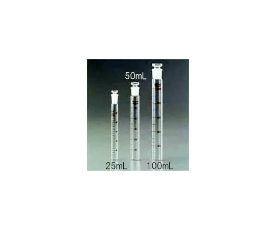 61-9719-36 Stoppered Color Comparison Tube (Silver Stainless Scale) 25mL 18 x 180mm COLOR-TUBE25S