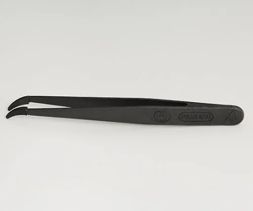 61-6422-94 Plastic Tweezers SI-P2AB ESD (Black) SI-P2ABE