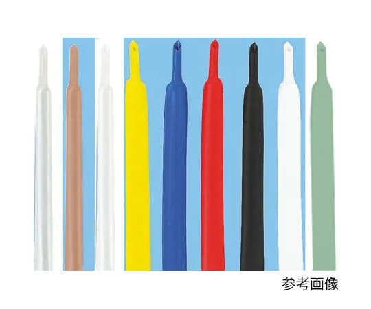 63-4712-78 TE Connectivity White No Heat Shrink Tubing 9.5mm Sleeve Dia. x 1.2m Length, RNF-100 Series 2:1 Ratio RNF-100-3/8-9-STK