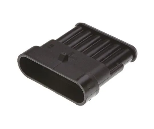 63-4760-56 TE Connectivity AMP Superseal 1.5 Male Connector Housing, 6mm Pitch, 6 Way, 1 Row 282108-1