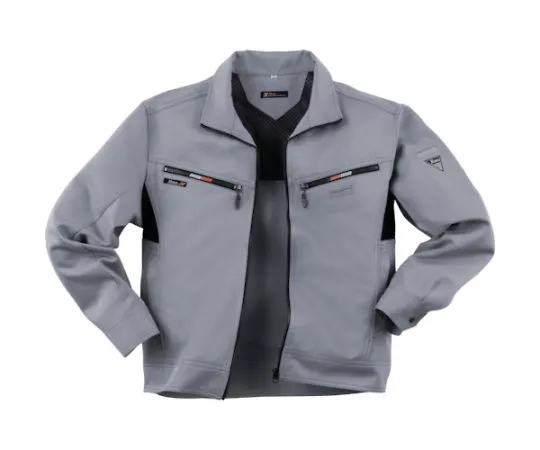 65-8378-72 Long Sleeve Blouson Gray 3L 1670-20-3L