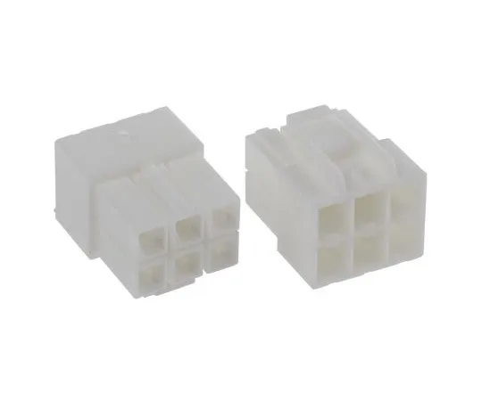 63-4813-30 JST VL Male Connector Housing, 6.2mm Pitch, 6 Way, 2 Row VLP-06V