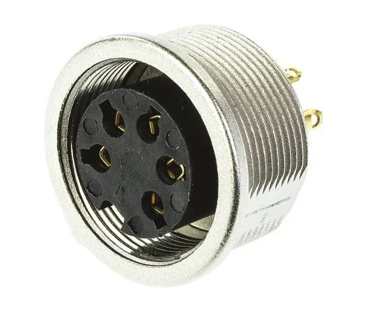 63-4860-13 Lumberg KFV Series, 5 Pole Din Socket Socket, DIN EN 60529, 5A, 250 V ac IP40 KFV 50/6