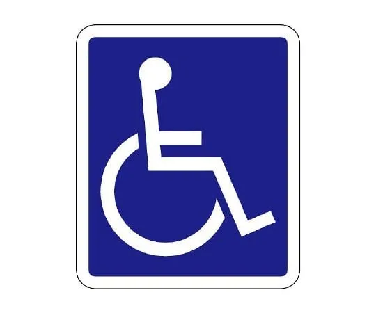 62-6106-63 International Symbol Sign Handicapped/Framed 650 H x 550 W 835-016