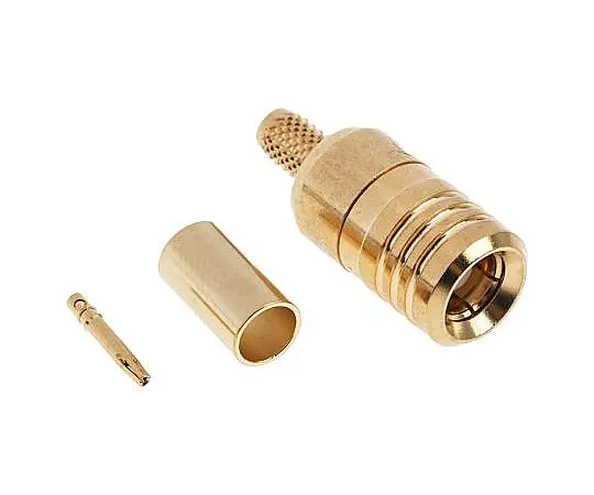 63-4874-21 RS Cable Mount Subminiature SMB Connector, 50Ω Impedance, Crimp Termination, RG174/U cable type 546-3361