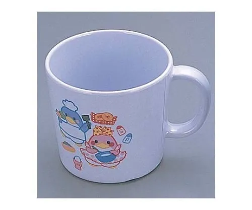 61-6837-90 Melamine Children's Tableware One-handed Cup (Large) BB-15 5453000