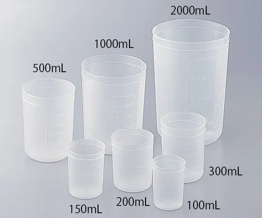 1-4659-11　［Discontinued］Disposable Cup (Blow Molding) 100mL 1000 Pieces　-