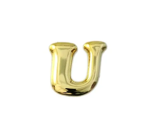 61-7421-28 Gold Characters Small U ABG15-U