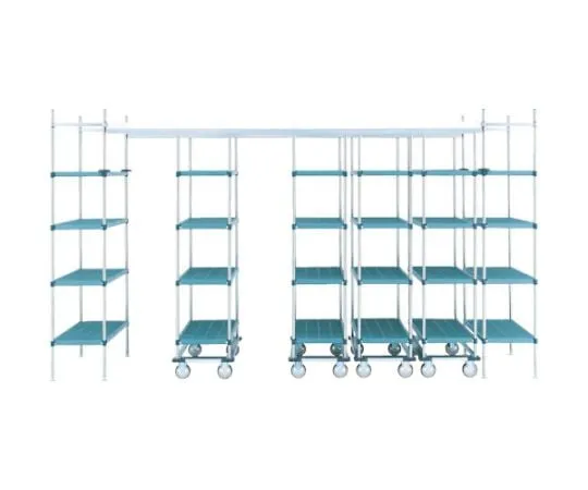 65-2695-88 Top Track < Super PRO > 4014 x 1220 x 2200 Shelf Board PRO2443NK3, Number of Moving Units 3 TT40PRLS122U3D4