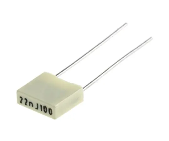63-4760-04 KEMET 22nF Polyester Capacitor PET 63 V ac, 100 V dc ±5% R82 Series Through Hole R82EC2220DQ50J