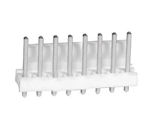 63-4716-75 TE Connectivity MTA-156, 8 Way, 1 Row, Straight PCB Header 640445-8