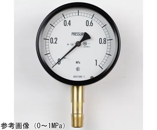 65-4300-63-20 Sealed Pressure Gauge (100Φ) Vertical A Frame for Steam with 0.6 MPa with Inspection Certificate BE10-181