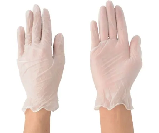 67-6857-66　［Discontinued］Model Lobe No. 921 Vinyl Disposable Gloves (No Powder) 50 Pieces M Size　NO.921M