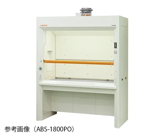 3-3941-11　［Discontinued］Fume Hood Standard (Manual Potention VD Control Type ) 1200 x 830 x 2250mm　ABS-1200PO