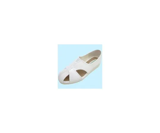 63-3308-49 Slip-On Shoes Men's White 24.0cm