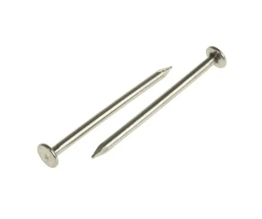 63-4778-96 RS PRO Bright Steel Round Nails; 40mm x 2.36mm; 500g Bag 385-0000