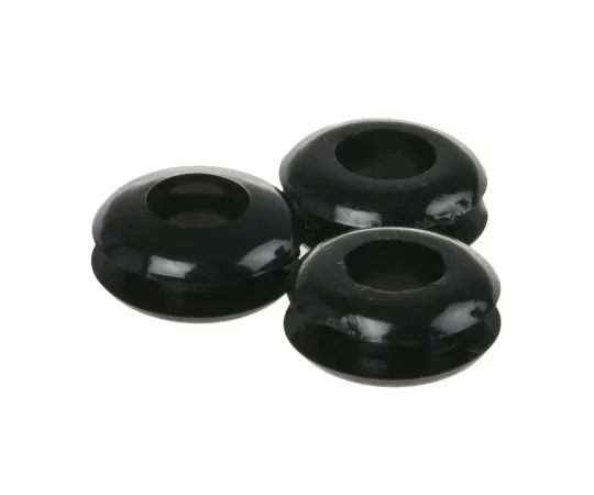 63-4930-02 RS PRO Black PVC 7.2mm Round Cable Grommet for Maximum of 5mm Cable Dia. 666-4596