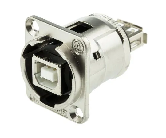 63-4927-73 Switchcraft USB B Female to USB Female Network Adapter EHUSBBAXPKG