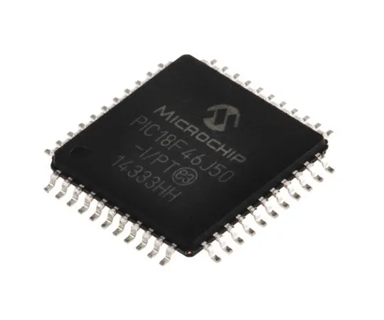 63-4931-14 Microchip, 8bit PIC Microcontroller, 48MHz, 64 kB Flash, 44-Pin TQFP PIC18F46J50-I/PT