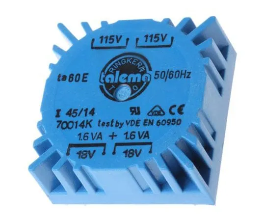 63-4735-70 2 Output Toroidal Transformer, 3.2VA, 2 x 18V ac 70014K