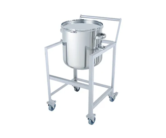 64-5068-12 Stainless Steel plate type Band Type Sealed Container 35L with Stand (with handle and lid) DT-CTL-ASCC-36