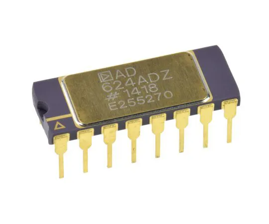 63-4854-14 AD624ADZ Analog Devices, Instrumentation Amplifier, 0.2mV Offset 25MHz, 16-Pin CDIP AD624ADZ