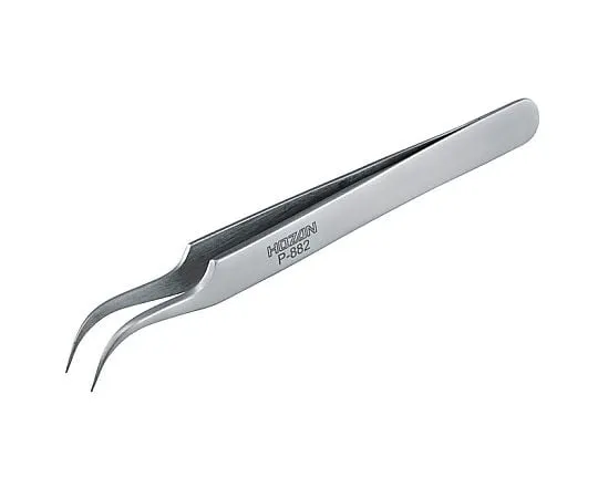 61-0487-92 General Tweezers Curved Tip P-882