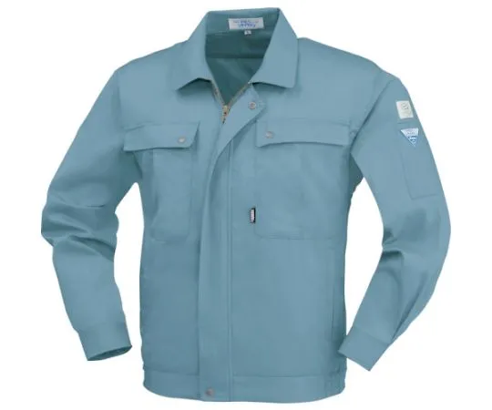 65-8525-51 Long Sleeve Blouson Blue Gray 3L 9294-43-3L