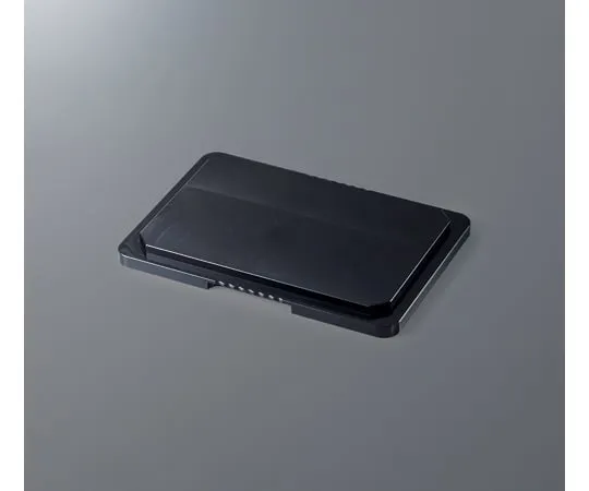 65-5711-83 Aluminum plate for temperature control (upper) 80 x 122 x 4 mm black AB-TC1-STB