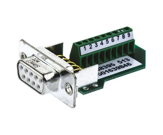 63-4831-21 Phoenix Contact VS-09 Series 9 Way Straight Female Screw Terminal D-sub Connector 1688395