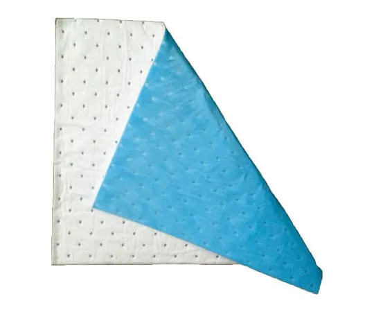 62-3113-95 Abratol Absorbent Sheet For Oil 68L Without Perforation White PC50F