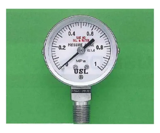 62-7098-39 USL Stainless Steel Clean Vacuum Gauge 50 φ -0.1 to 0 Mpa 00N-239-09 00N-239-09