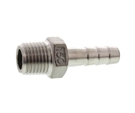 63-4834-58 RS PRO Stainless Steel Hexagon Hose Nipple 1/4in R(T) Male Male 1.69in 499-3732