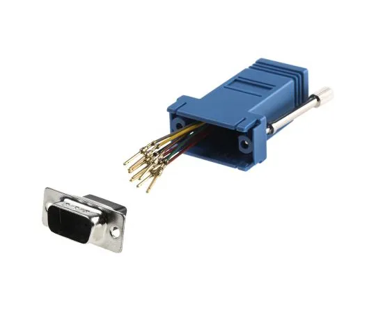 63-4761-01 RS PRO 9 Way D-sub Male, RJ45 Female Adapter 314-8149