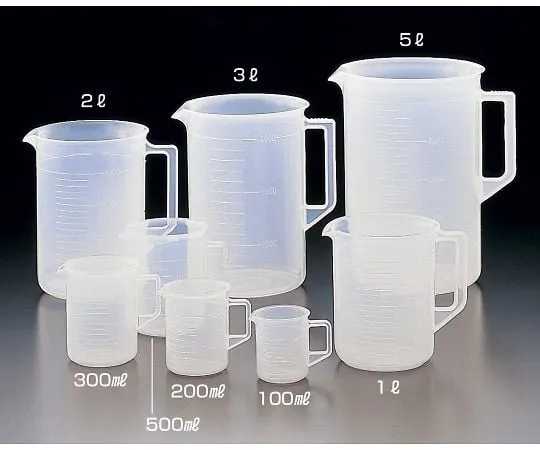 64-3692-44 SANPLA ® Polypropylene Beaker with handle 100mL 01026