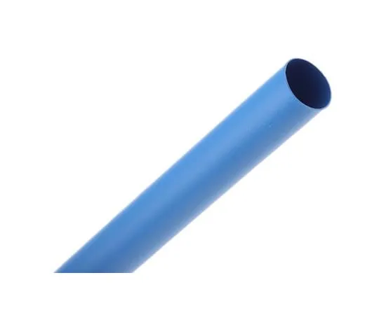 63-4767-55 TE Connectivity Blue No Heat Shrink Tubing 9.5mm Sleeve Dia. x 1.2m Length, RNF-100 Series 2:1 Ratio RNF-100-3/8-6-STK
