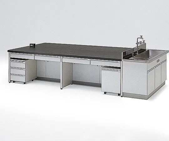 3-1226-01　［Discontinued］Central Laboratory Bench Frame Type 2400 x 1200 x 850　HDI-2412H