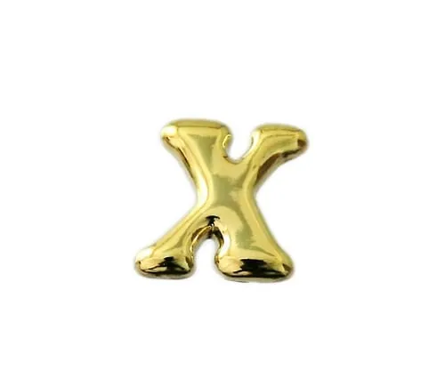 61-7421-31 Gold Characters Small X ABG15-X