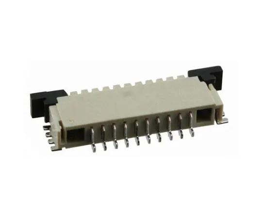 63-4860-60 TE Connectivity FPC 1mm Pitch 10 Way Right Angle SMT Female FPC Connector, ZIF Top Contact 1-84953-0