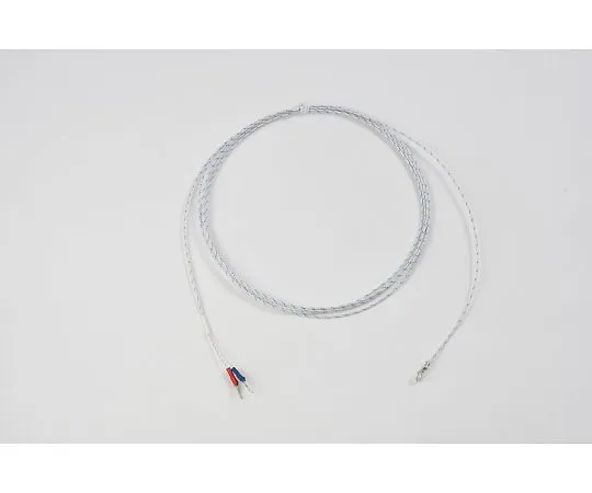 64-3425-97　［Discontinued］Temperature Sensor [thermocouple K] Duplex (tip welding) Type (Class1 glass coating) - Round Tip Terminal -　TH-8296-1-M