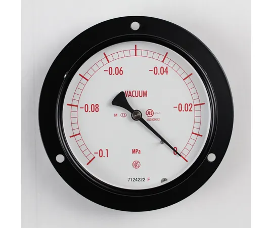 65-4281-59-20 Normal Pressure Gauge (Φ100) Vacuum Gauge (Negative Pressure Gauge) Embedded Type D Frame (Mounting Hole) for Steam -0.1~0 MPa with Inspection Certificate AE15-231