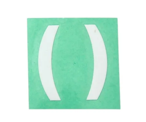 61-7426-60 Character Seal White () Brackets 30mm CL30W-13