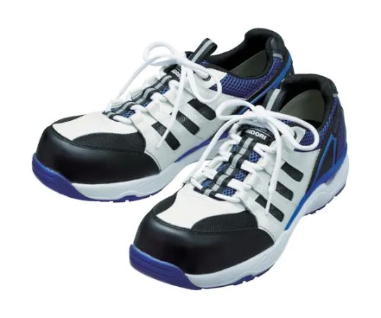 67-3128-82 JSAA Class A Certified Ventilated Sneakers with Toe Box MPV-01 White/Blue 22.0 cm MPV-01-W/BL-22.0