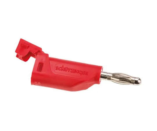 63-4790-84 Red Male Banana Plug Screw 30 V ac, 60 V dc FK15S RED