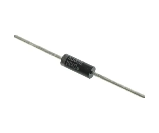63-4897-30 ON Semiconductor, 3.3V Zener Diode 5% 5 W Through Hole 2-Pin DO-15 1N5333BRLG