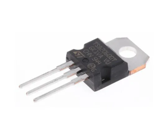 63-4771-29 STMicroelectronics, TS820-600T, Thyristor, 600V 5A, 0.2mA 3-Pin, TO-220AB TS820-600T