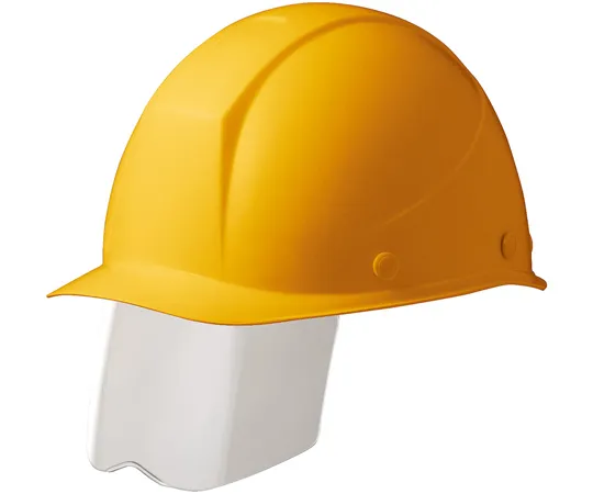 67-6630-58 FRP Helmet (Windflow/Shield Surface) Yellow SC-11FSRA3-UP3-Y