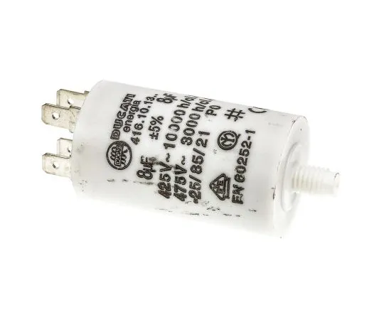 63-4779-50 Ducati Energia 8μF Polypropylene Capacitor PP 450V ac ±5% Tolerance Stud Mount 4.16.10 Series 4.16.10.13.64