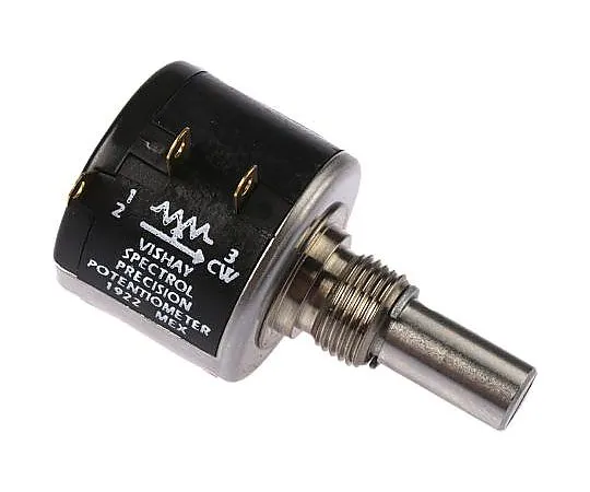 63-4707-83 Vishay 1 Gang 10 Turn Rotary Wirewound Potentiometer with a 6.35 mm Dia. Shaft, 10kΩ, ±5%, 2W, Linear 534B1103JL 534B1103JL