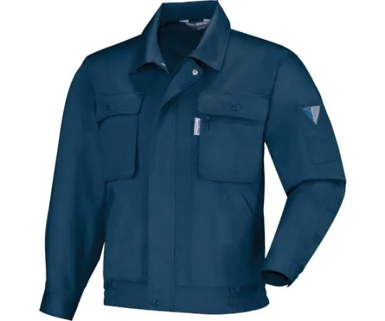 65-8337-48 Long Sleeve Blouson Navy 3L 1444-10-3L